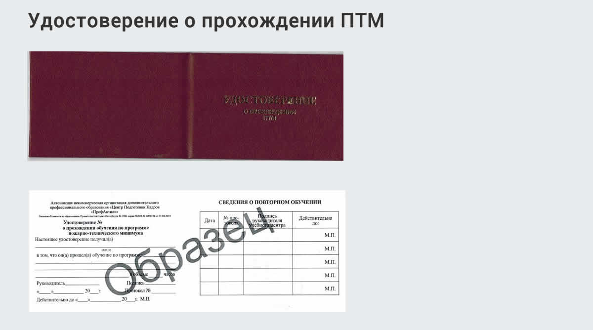  Курсы повышения квалификации по пожарно-техничекому минимуму в г. Трёхгорный: дистанционное обучение