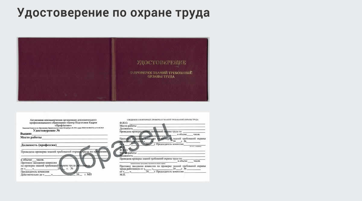  Дистанционное повышение квалификации по охране труда и оценке условий труда СОУТ в г. Трёхгорный